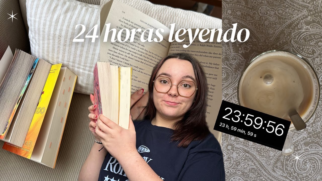 ¿Cuánto leo en 24 HORAS? ⏰ | reading vlog 📚