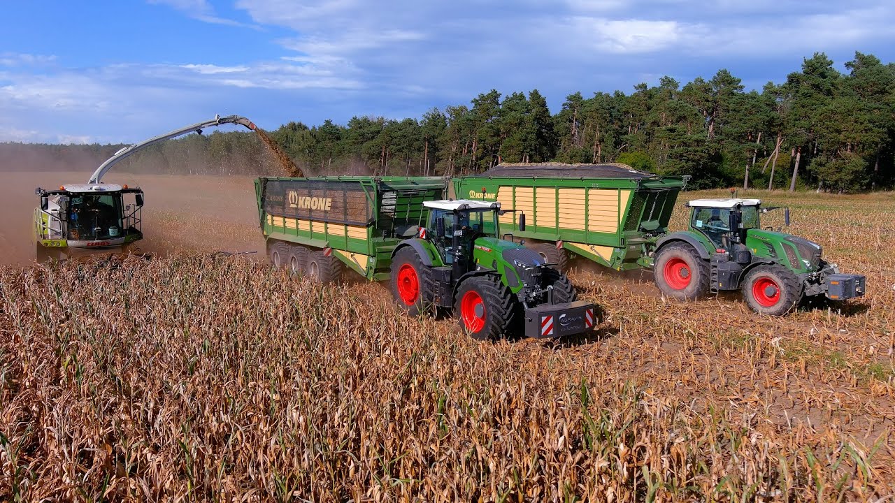 Ma&iuml;s 2025 : Claas Jaguar 990 Terratrac | TG Agrar | Fendt 942 | Annaburger | Maisernte | BIG machine