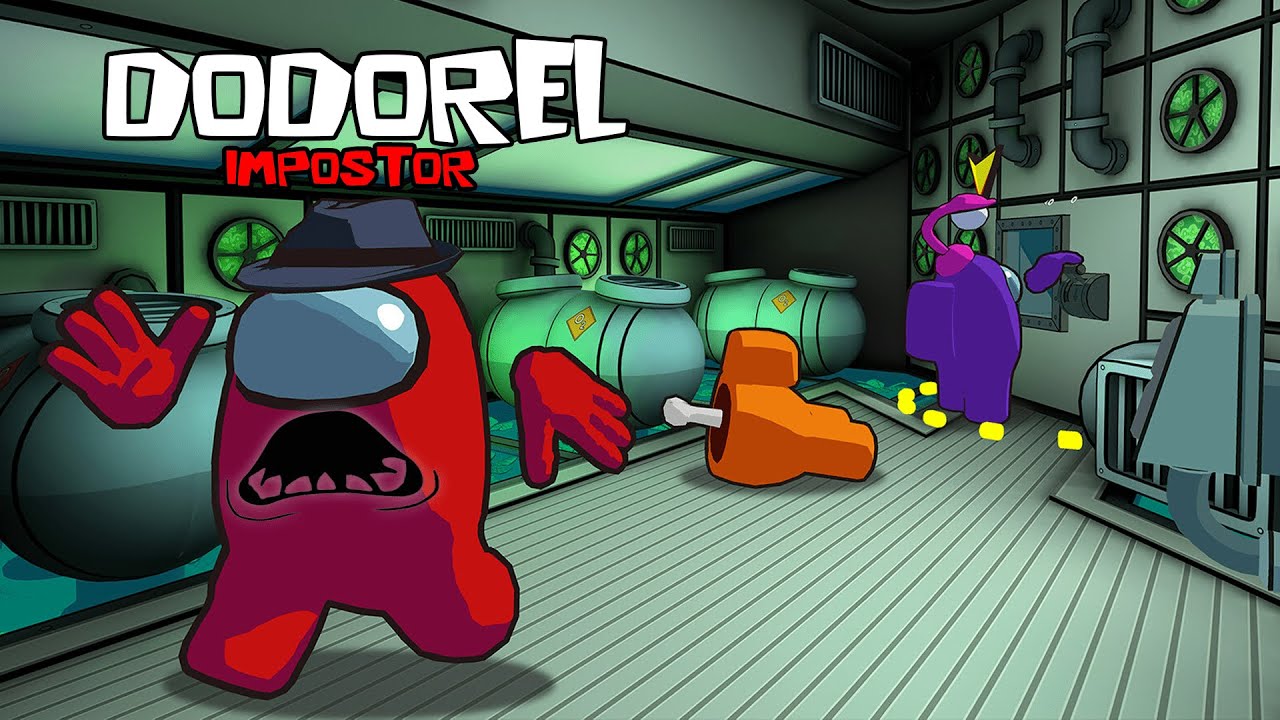 Dodorel joaca AMONG US 3D pentru prima oara 💀