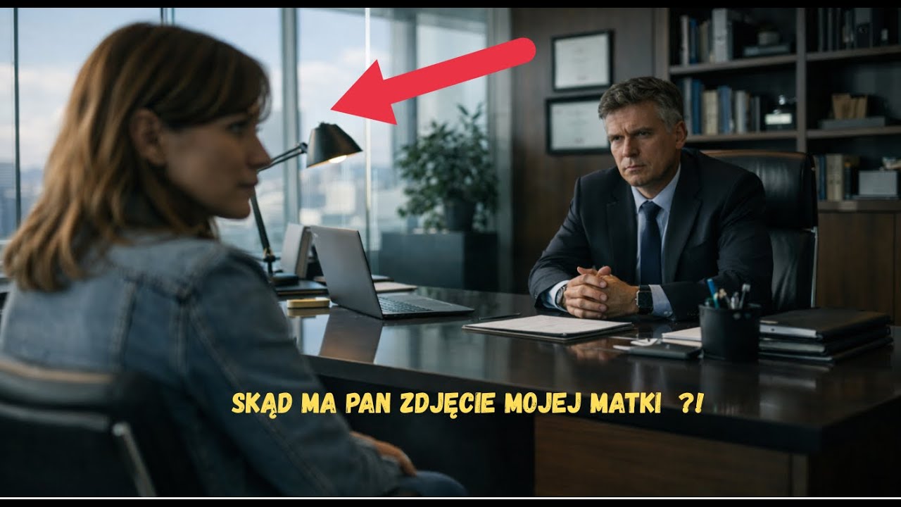 Usiadłam na rozmowie o pracę. Na biurku stało zdjęcie mojej matki — i wszystko się zmieniło !