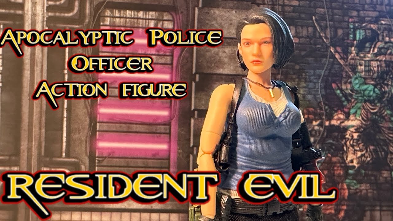 Resident Evil Action figure? BroToys LR008 Apocalyptic Police Officer Neil 5kToys