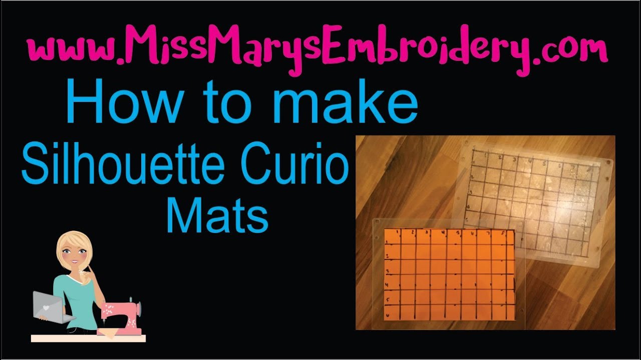 How to make your own Silhouette Curio Mats!