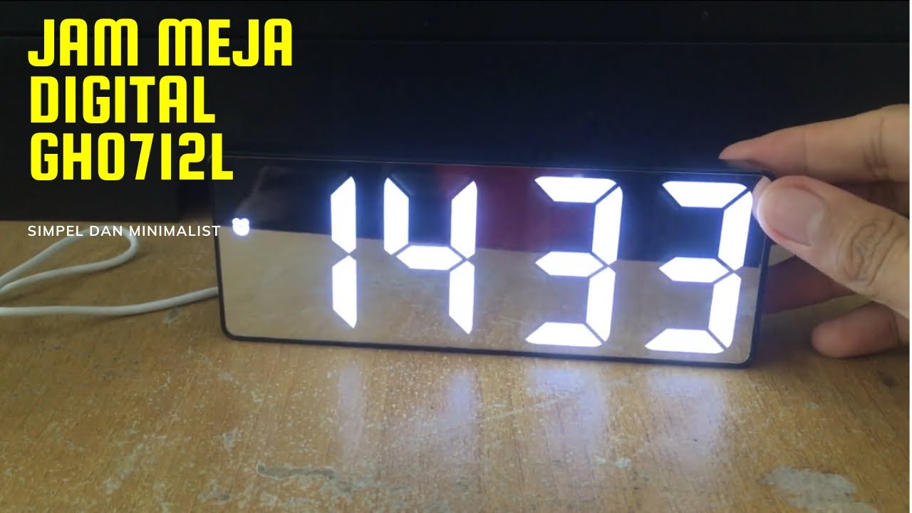 Jam Meja Digital GH0712L