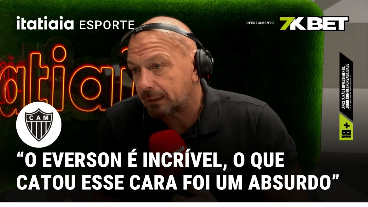 ALÊ OLIVEIRA RASGA ELOGIOS A ATUAÇÃO DE EVERSON EM VITÓRIA CONTRA O INTERNACIONAL