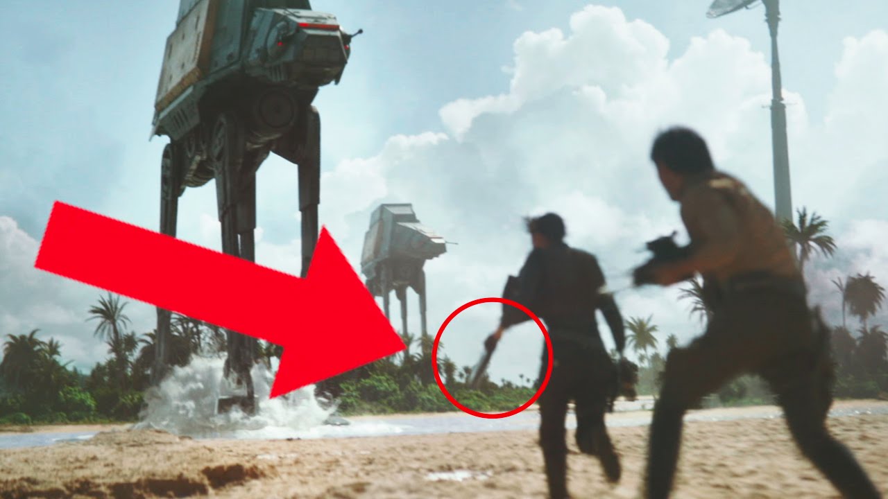ALL THE EASTER EGGS in the Rogue One: a Star Wars Story Trailer