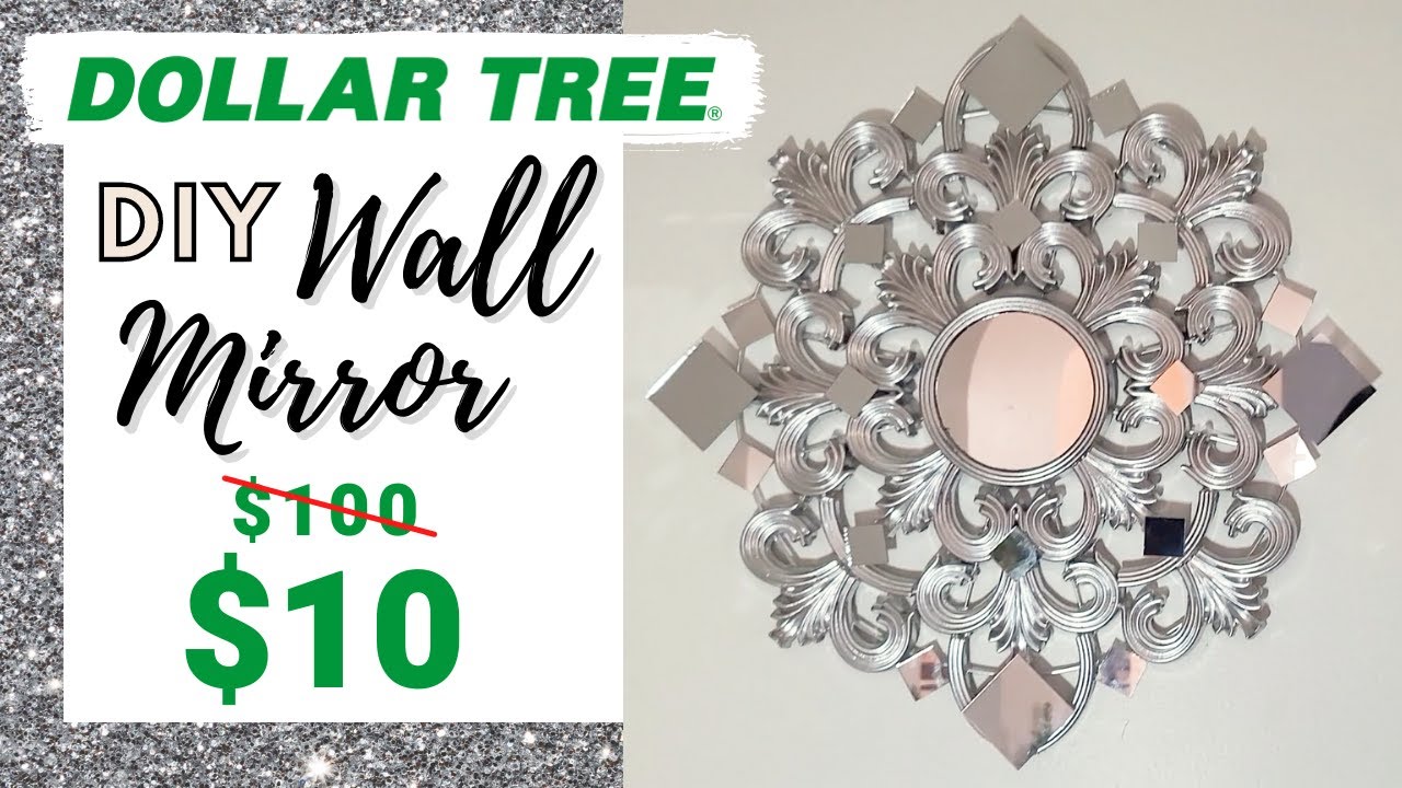This Silver Dollar Tree Mirror is ADORABLE and Easy to Make!