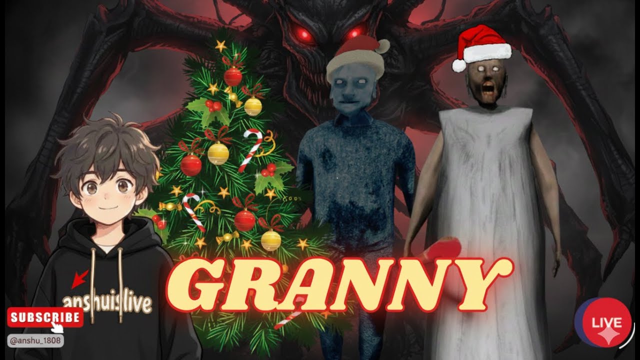 #1 LIVE 🔴 GRANNY 1 HORROR GAMEPLAY #shortslive #ANSHUISLIVE