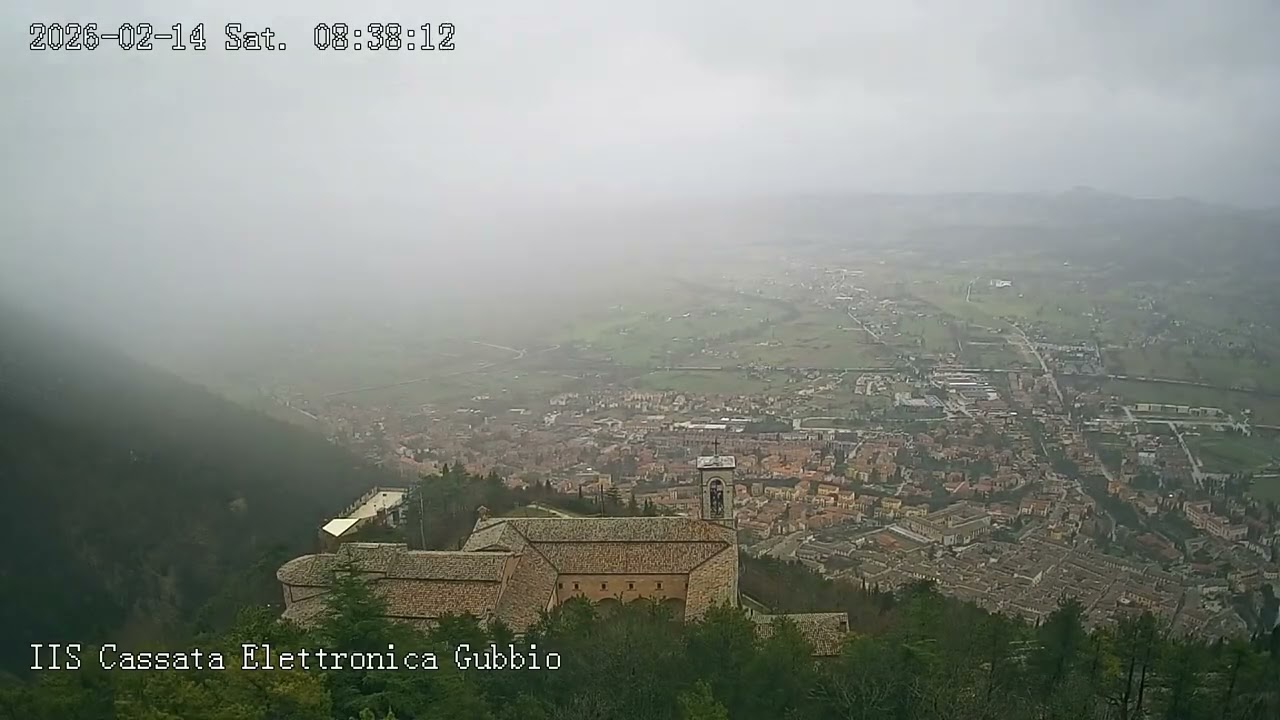 Gubbio Timelapse del 14/02/2026