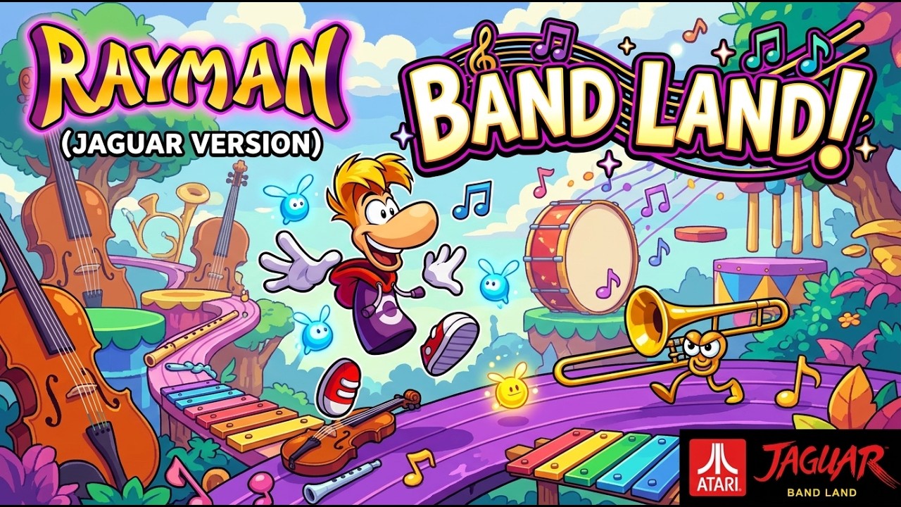 Rayman (Jaguar) - Band Land