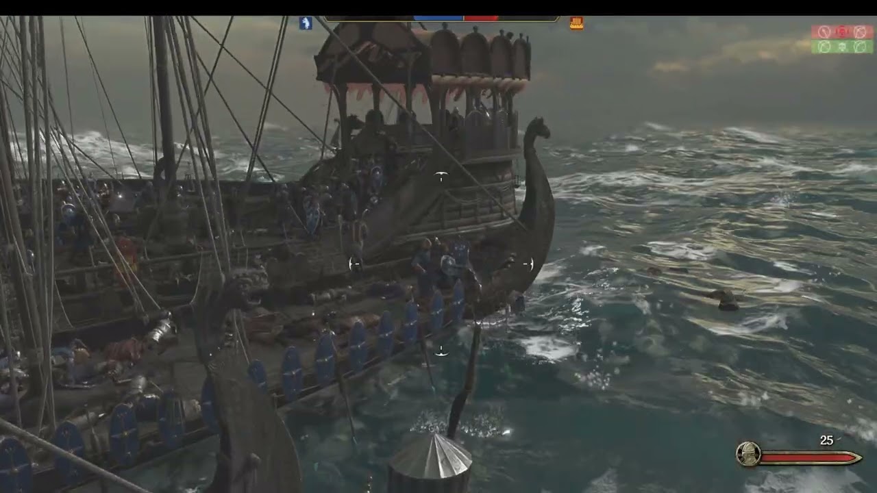 bannerlord 2 WAR SAILS NAVAL BATTLE 9V3
