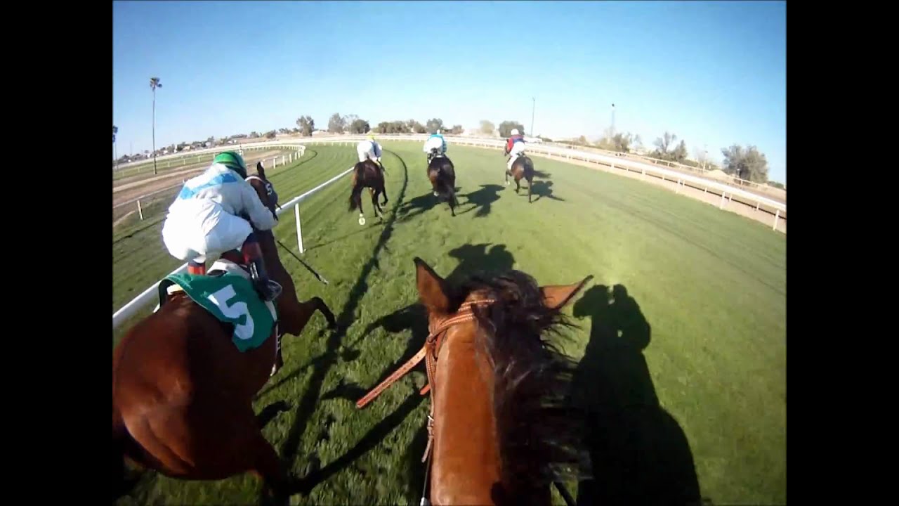 Jockey Cam: Turf Paradise Let's You 