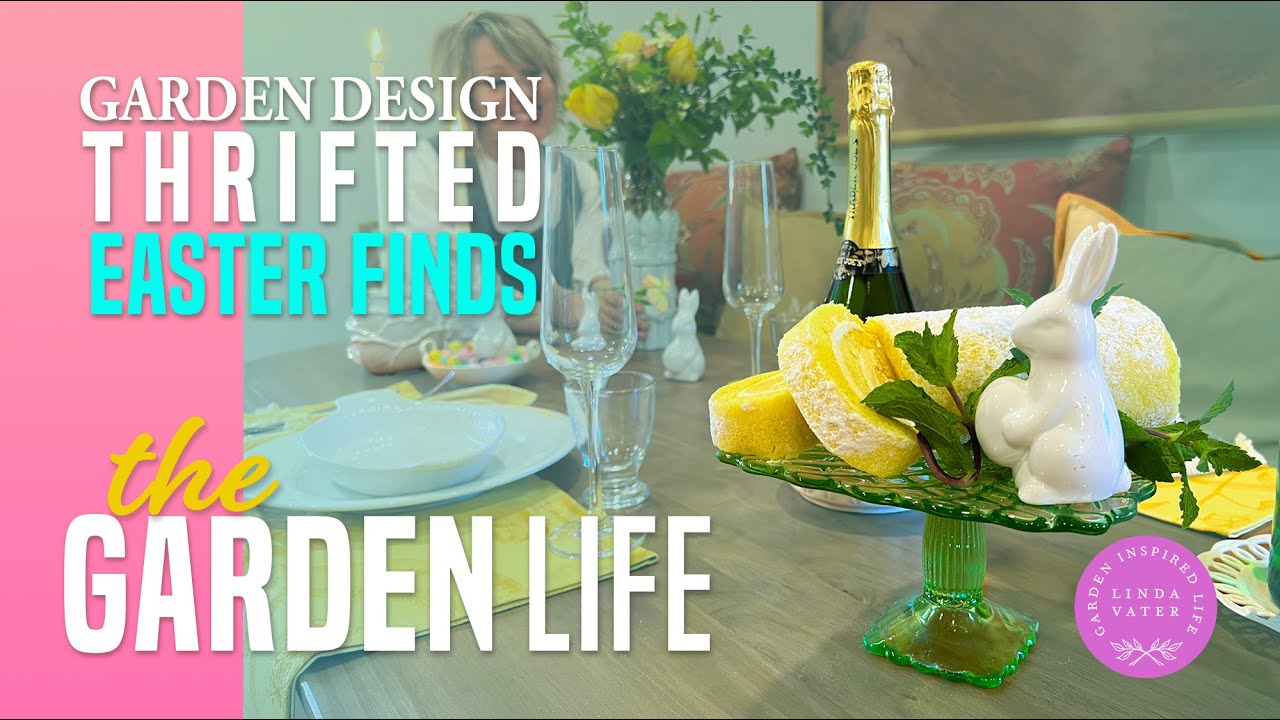 Front Yard Garden Design + Cottage Style Thrifted Finds