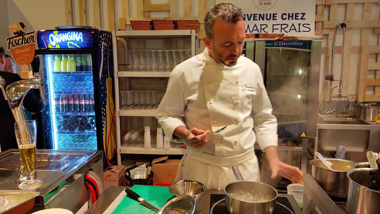 Le Chef Loïc Lefebvre au Salon CHR PRO EXPO ALSACE 2019
