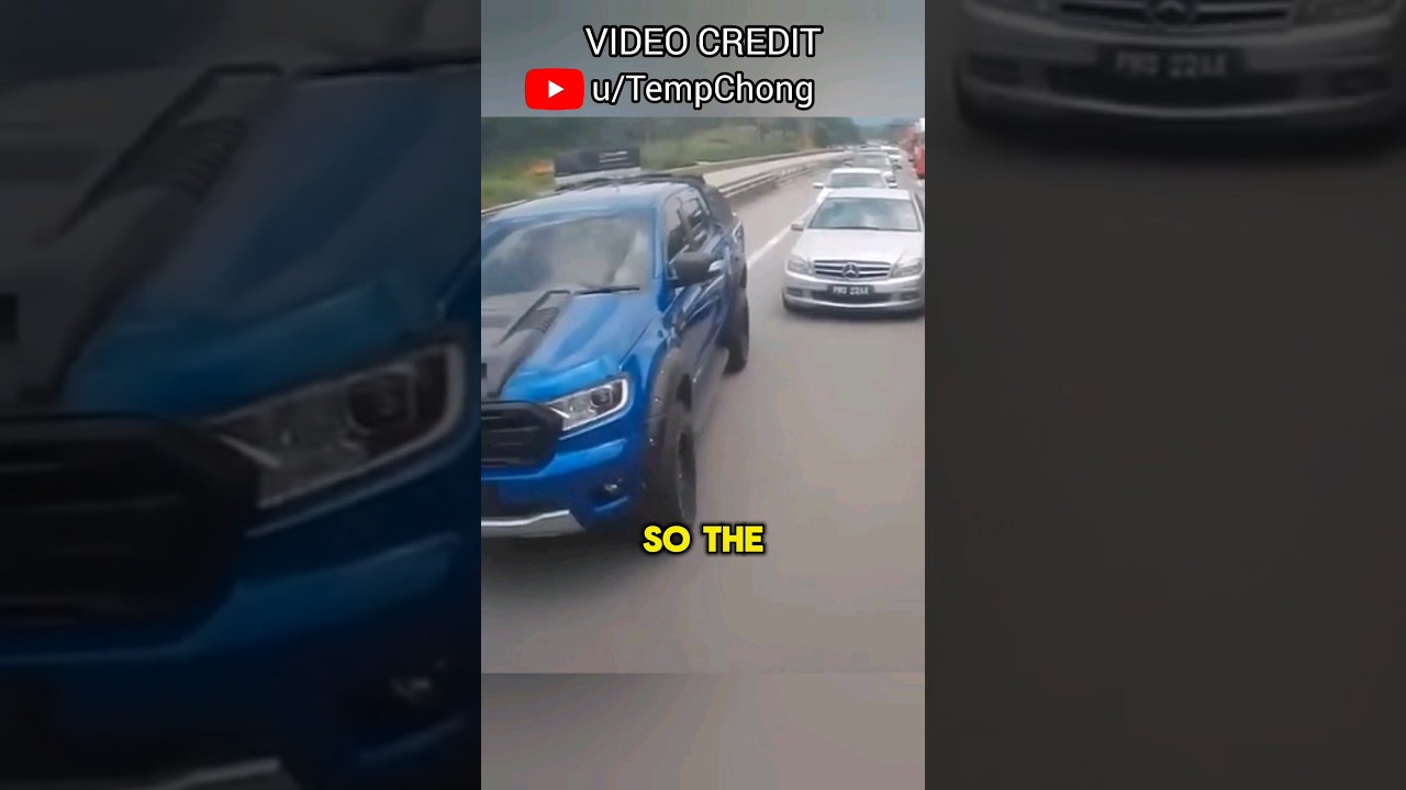 Entitled Driver Gets Owned - Funny Instant Karma Moment
