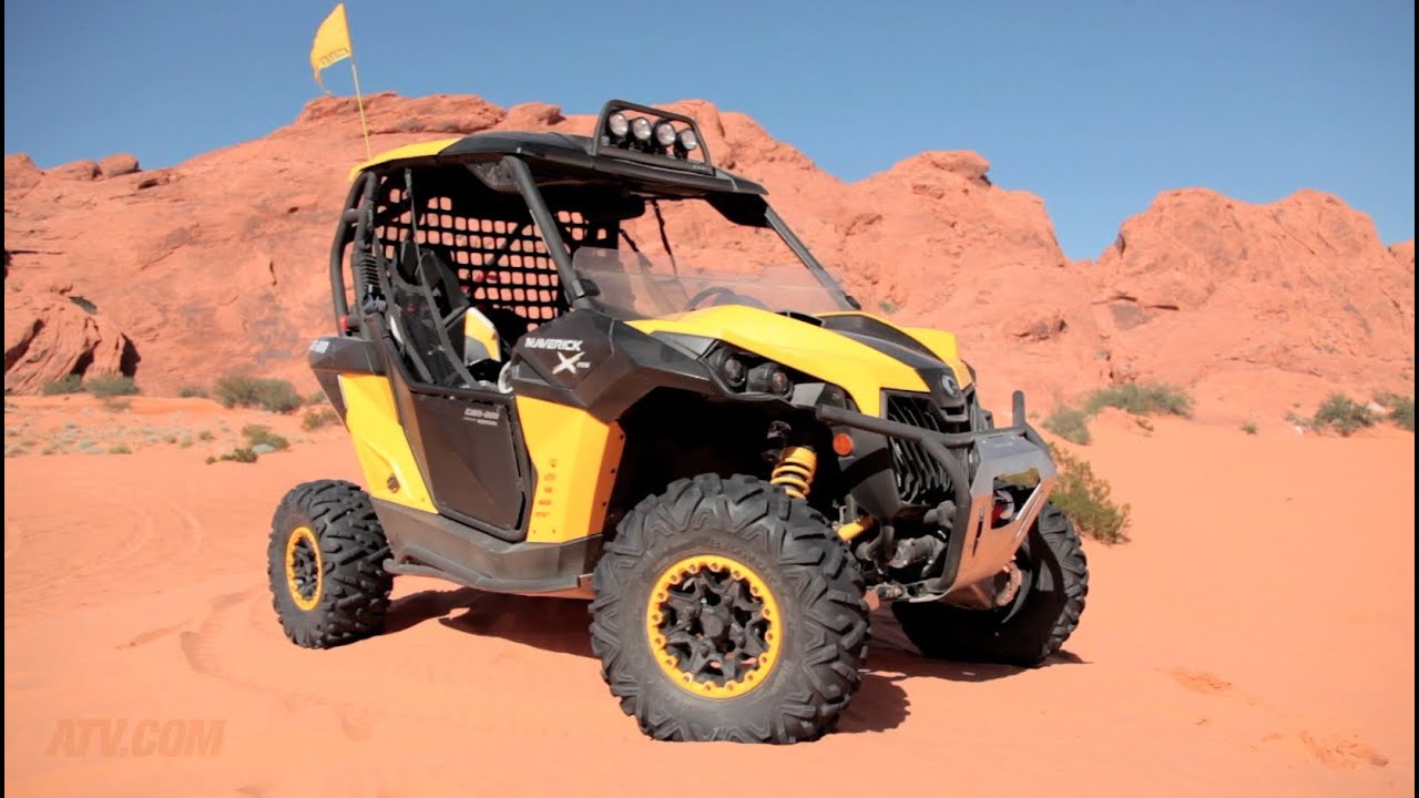 Обзор Can-Am Maverick 1000R X rs 2013 года