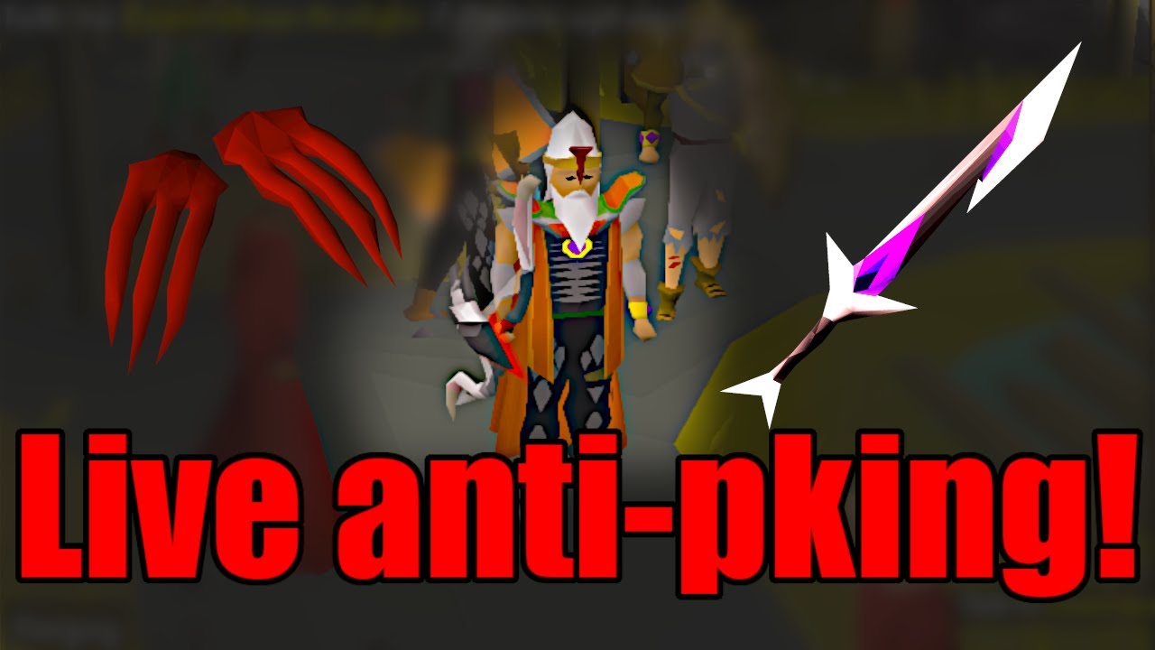 Live Anti-Pking on Pure! OSRS PVP