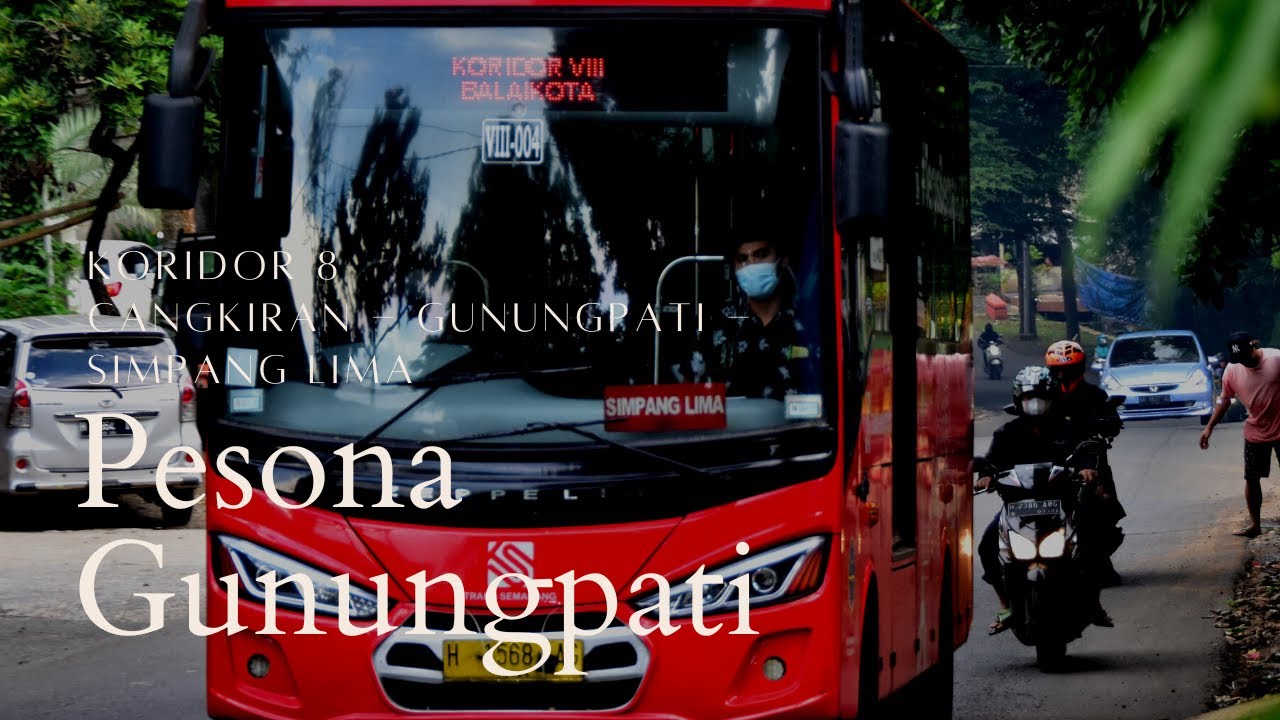 POV Cab Ride BRT | Trans Semarang 814 |Terminal Gunungpati - Gua Kreo  (Simpang Lima) (Mei 2022)