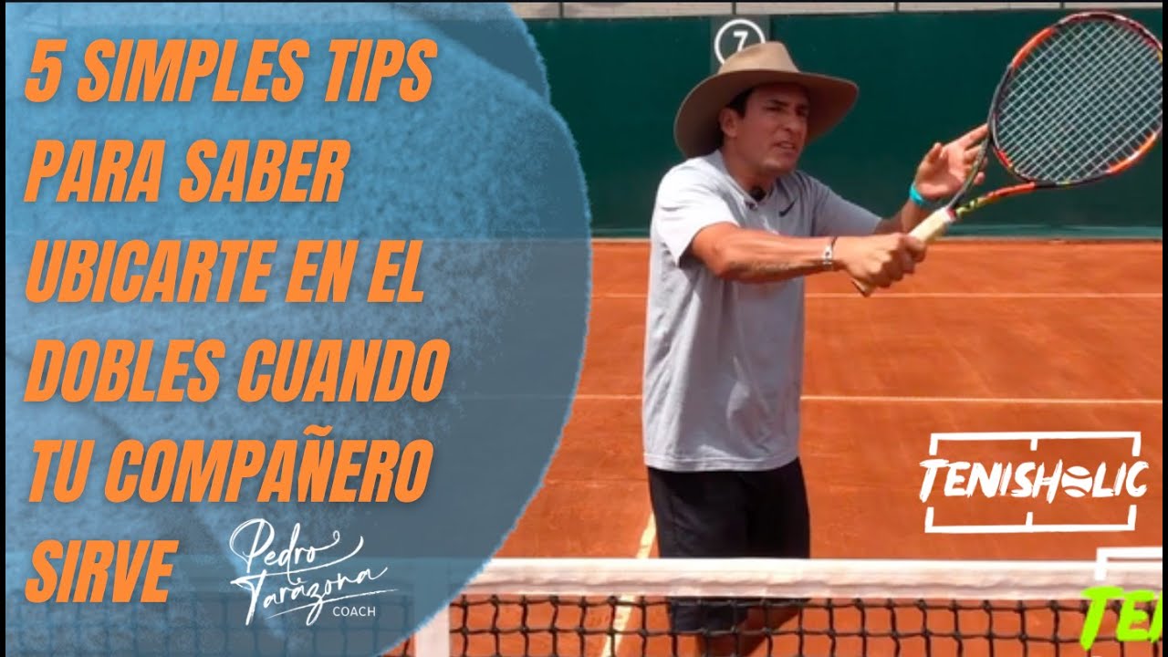 Cómo jugar dobles de tenis y estar bien parado siempre