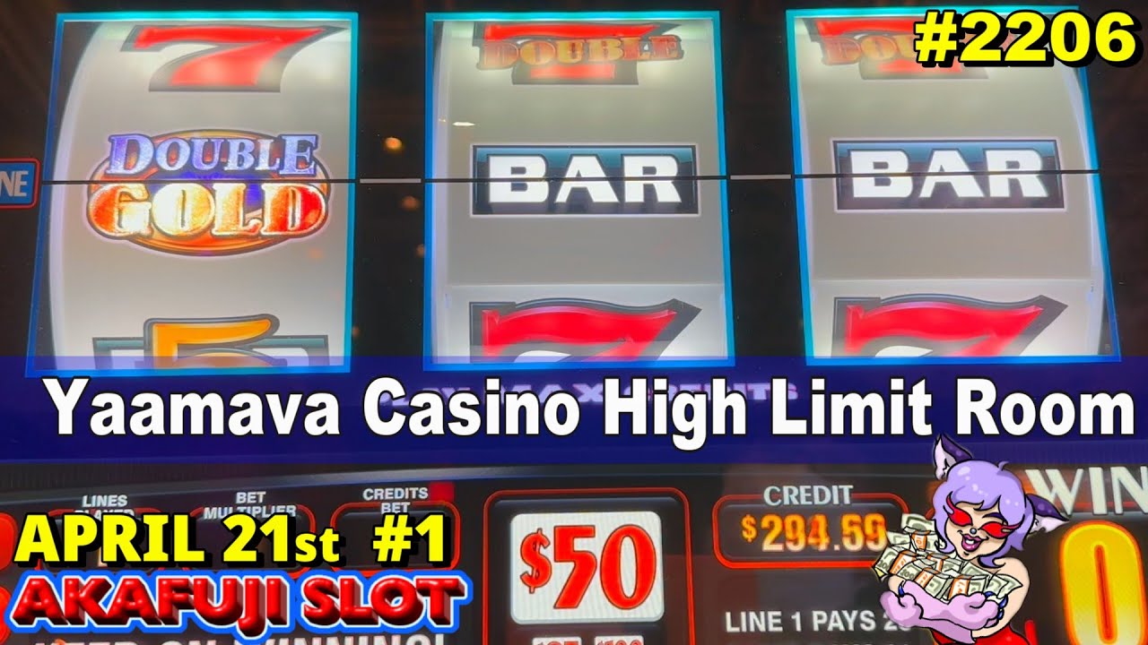 Double Double Gold Slot Machine at Yaamava Casino High Limit Room
