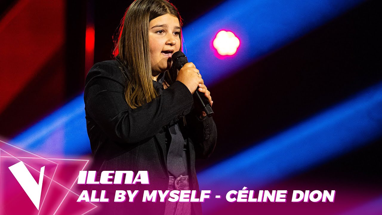 C&eacute;line Dion - 'all by myself' ● Ilena | Blinds | The Voice Kids Saison 3