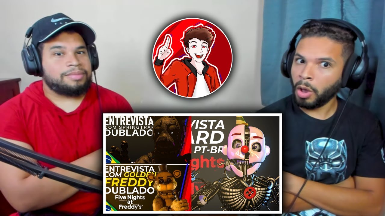 [FNAF] Entrevistas 3 em 1 (DUBLADO PT-BR) | FNAF Animation | Iron Master
