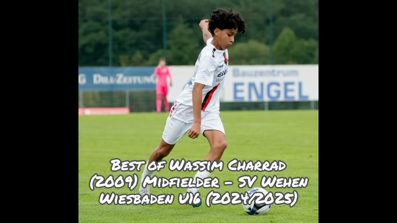 Best of Wassim Charrad (2009) - SV Wehen Wiesbaden U16 - Midfielder 8 & 10 (2024/2025)