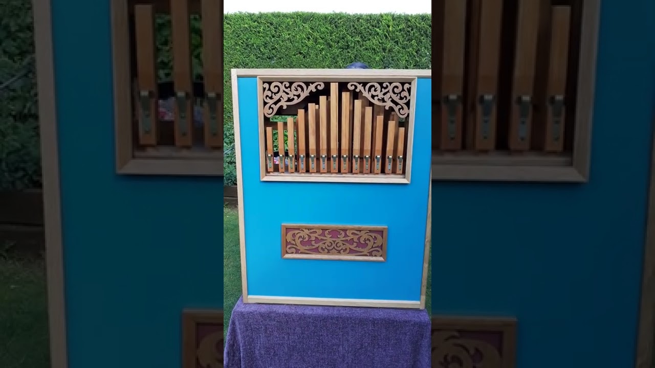 Pell 27 keyless hand turned book-playing organ for sale.