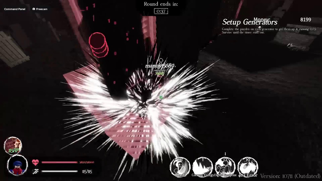 I AM NOW BACK forsaken live!!!