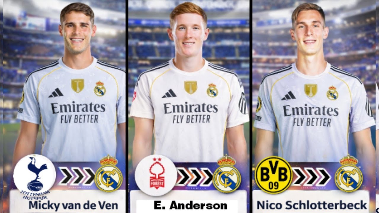 🚨 Real Madrid Transfer Frenzy: Michael Olise, Bruno Fernandes, Ederson & Van de Ven Updates!