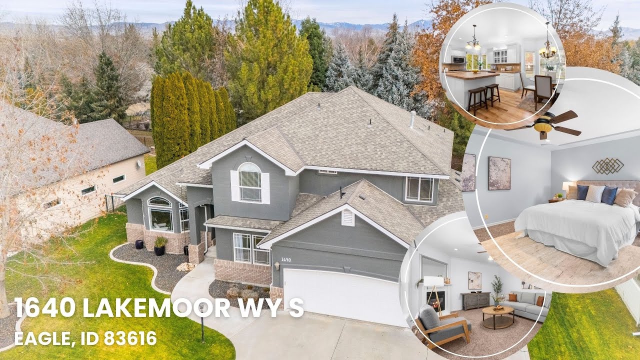 Beautifully Updated Home in the Prestigious Lakemoor Community of Eagle, ID
