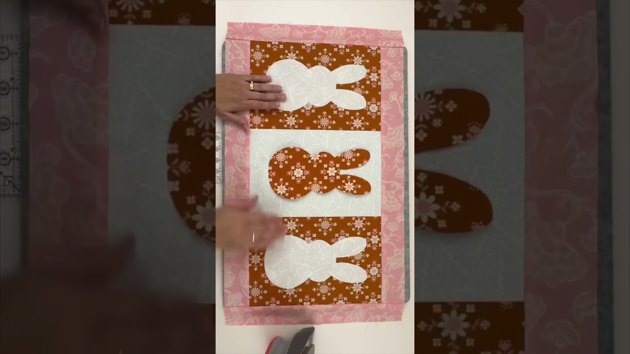 Make a Cute Bunny Table Runner with Me