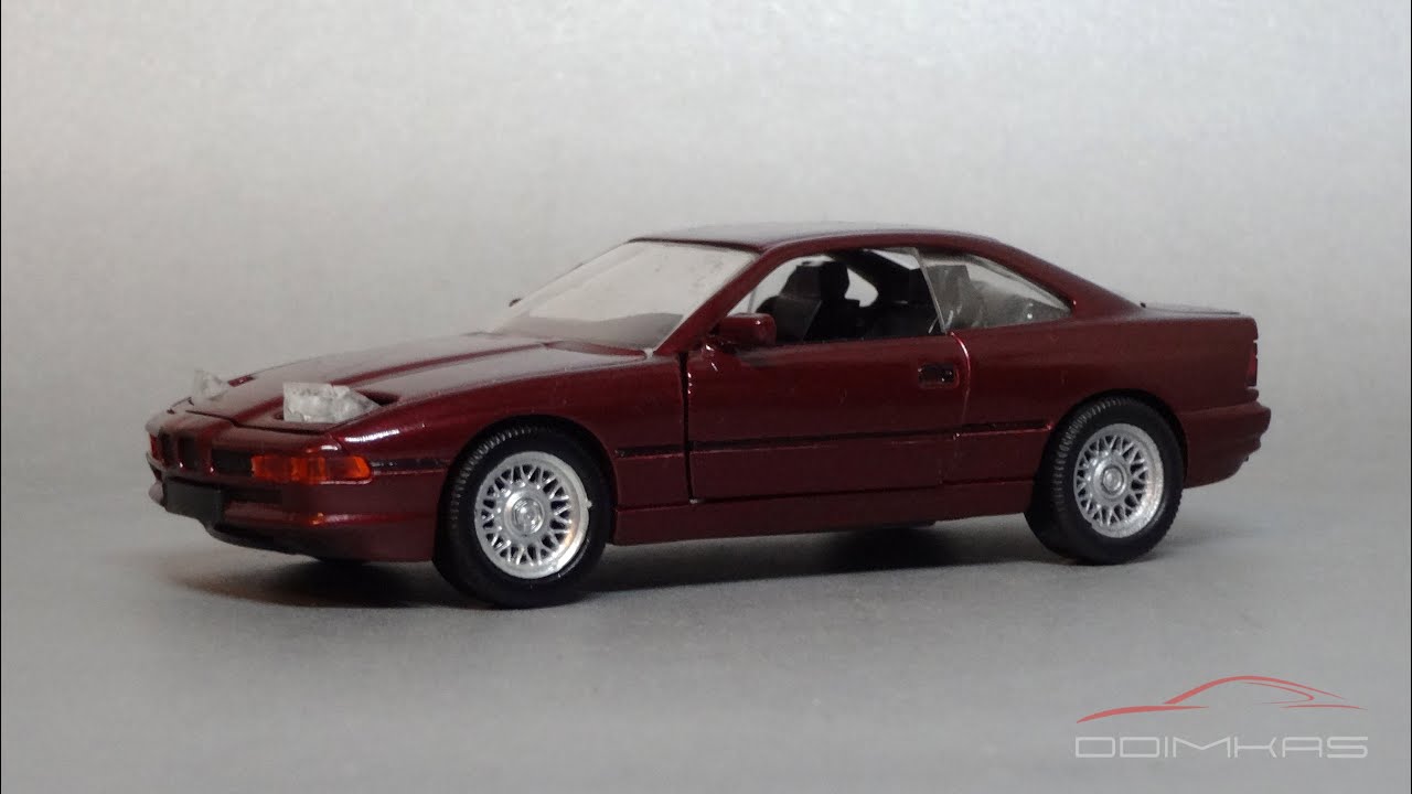 Масштабные модели с барахолки: купил редкий BMW 850i E31 от Schabak Modell 1:43