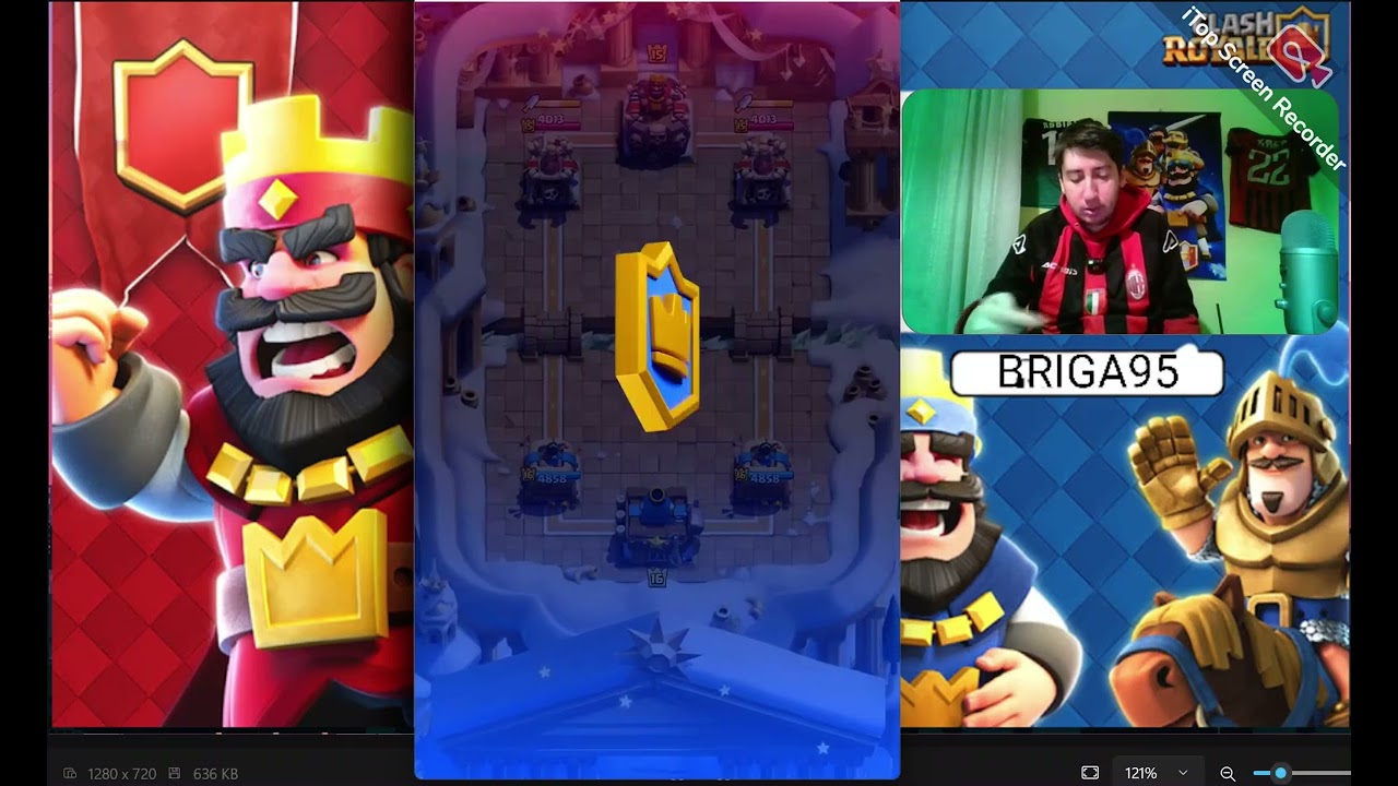 PROVO IL BARILE DECK FORTISSIMO CLASH ROYALE