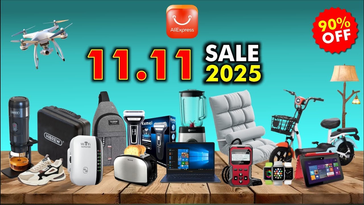AliExpress 11.11 SALE 2025 - 30 Best Deals