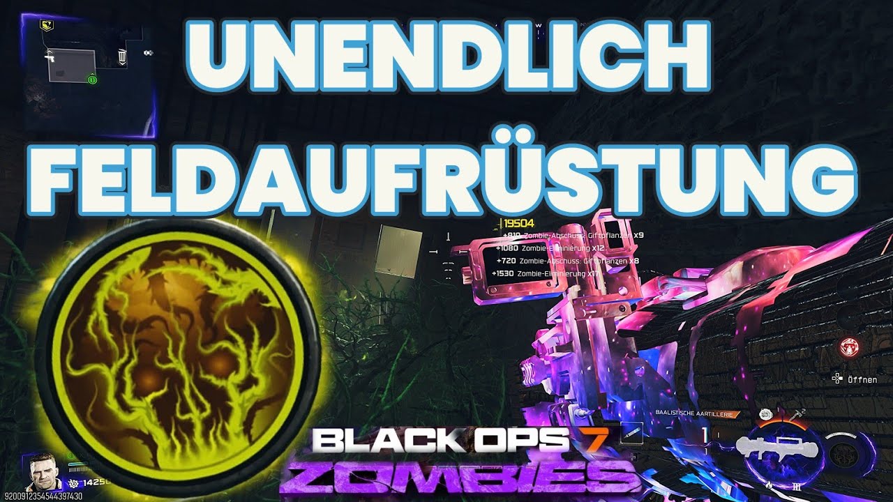 UNENDLICH FELDAUFRÜSTUNG| mit diesem TRICK| Black Ops 7 Zombies deutsch