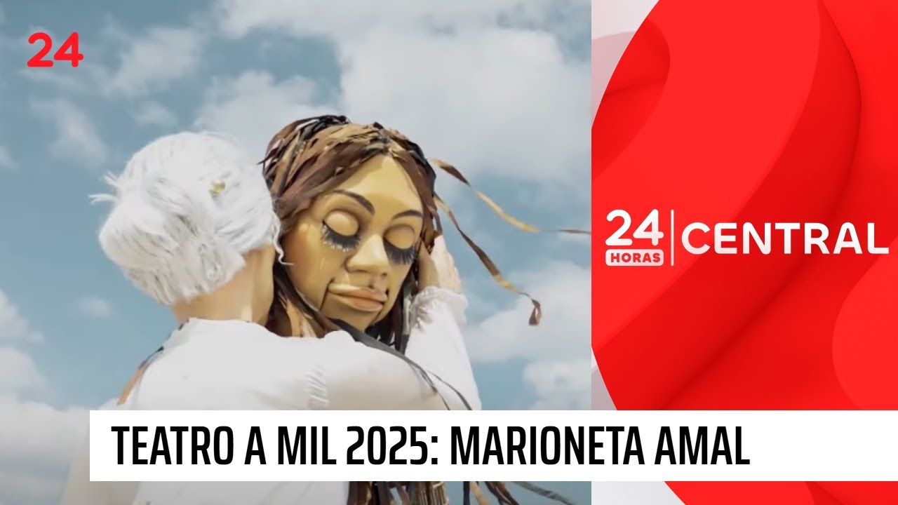 Teatro a mil 2025: Marioneta Amal recorrerá Chile con mensaje humanitario | 24 Horas TVN Chile
