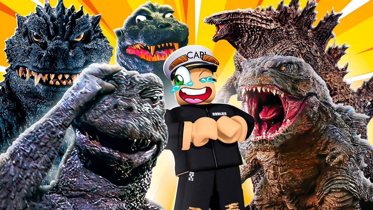 Playing the WORST GODZILLA GAMES in ROBLOX