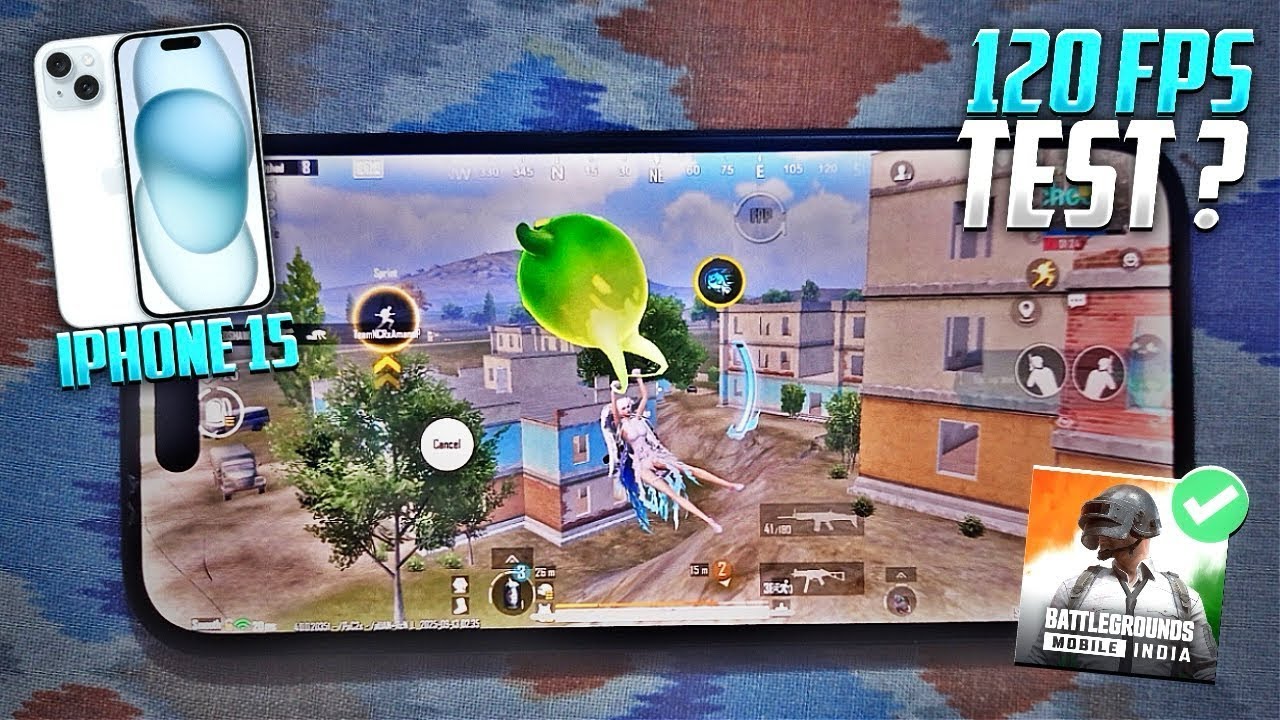 🔥iPhone 15 BGMI 4.0 Update Test || iPhone 15 Gaming Review And GamePlay!