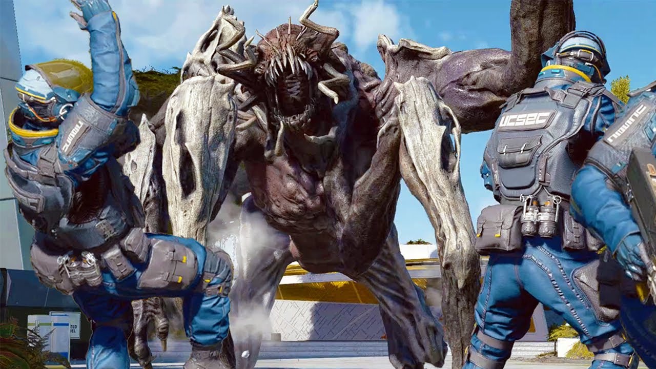 Terrormorphs invade New Atlantis! - Starfield NPC War