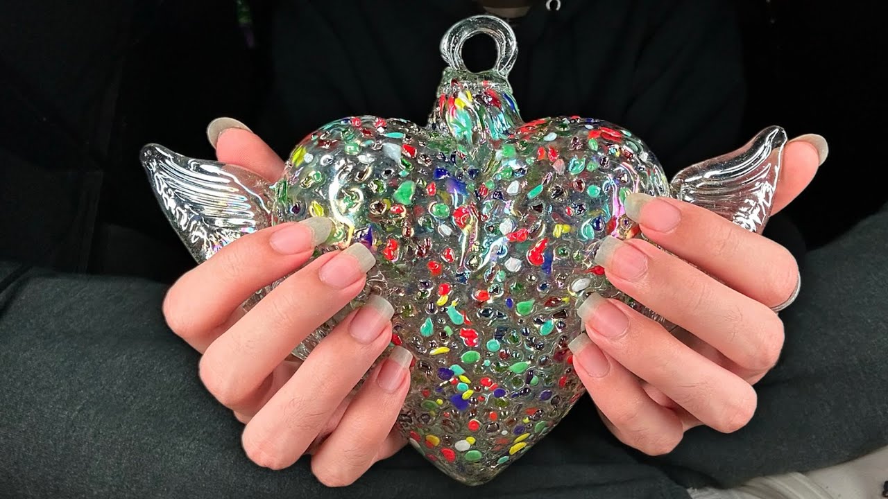 ASMR Tapping & Scratching on Glass Triggers 🪽