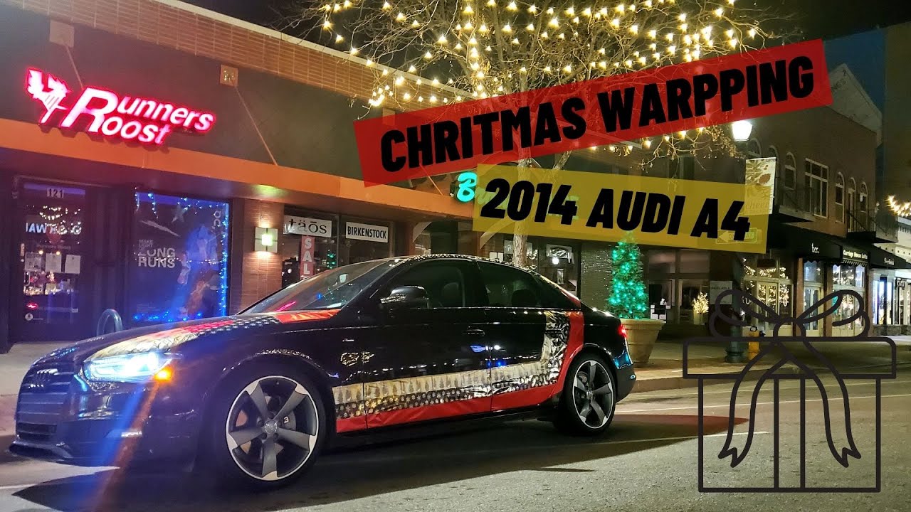 How to christmas wrap a car
