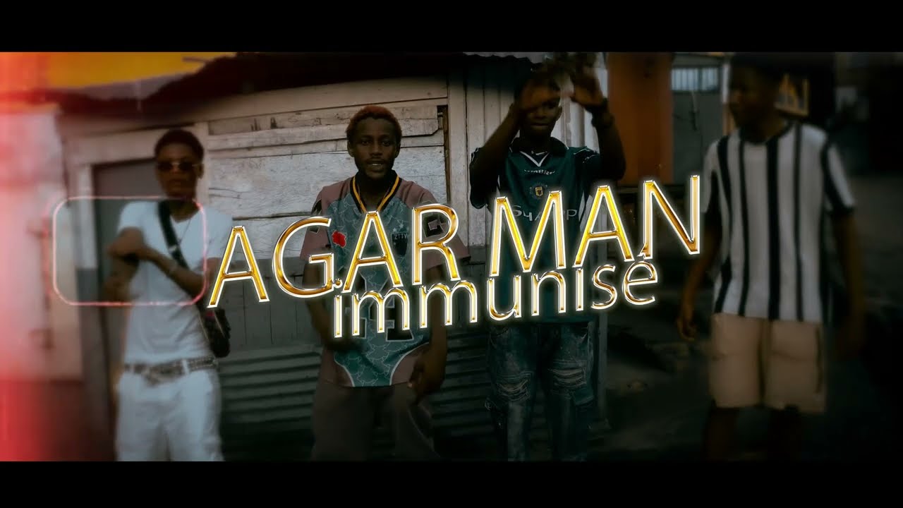 AGAR MAN - immunisé clip officiel