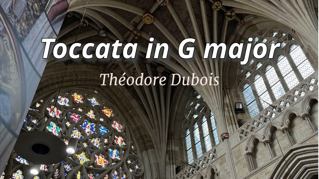 Toccata in G major - Théodore Dubois | Marianne Kim Organ
