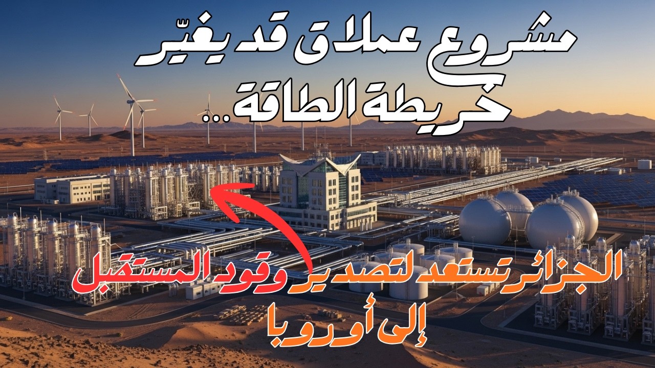 مشروع عملاق قد يغيّر خريطة الطاقة… الجزائر تستعد لتصدير وقود المستقبل إلى أوروبا