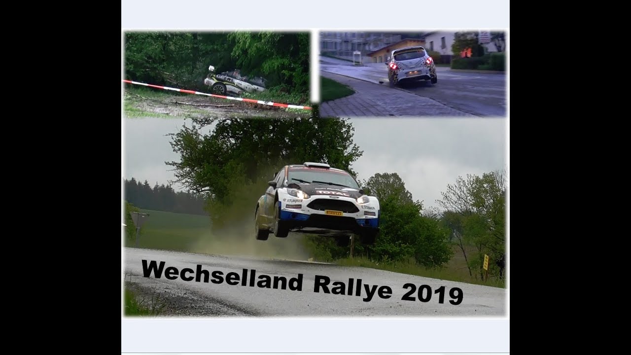 Wechselland Rallye 2019   Big Crash Action and Jumps