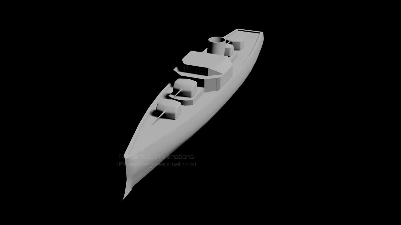 Generic Destroyer Work In Progress Showcase \\ Rasalhague Animations