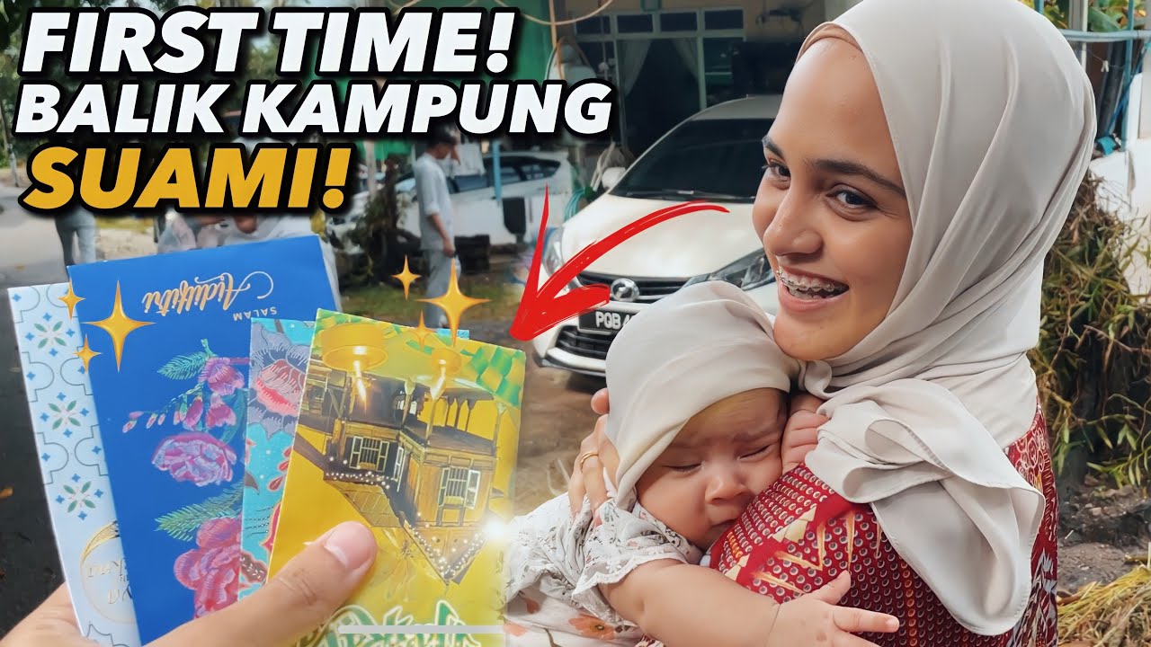 Aku bawak ANAK BINI jumpa orang KG buat PERTAMA KALI!