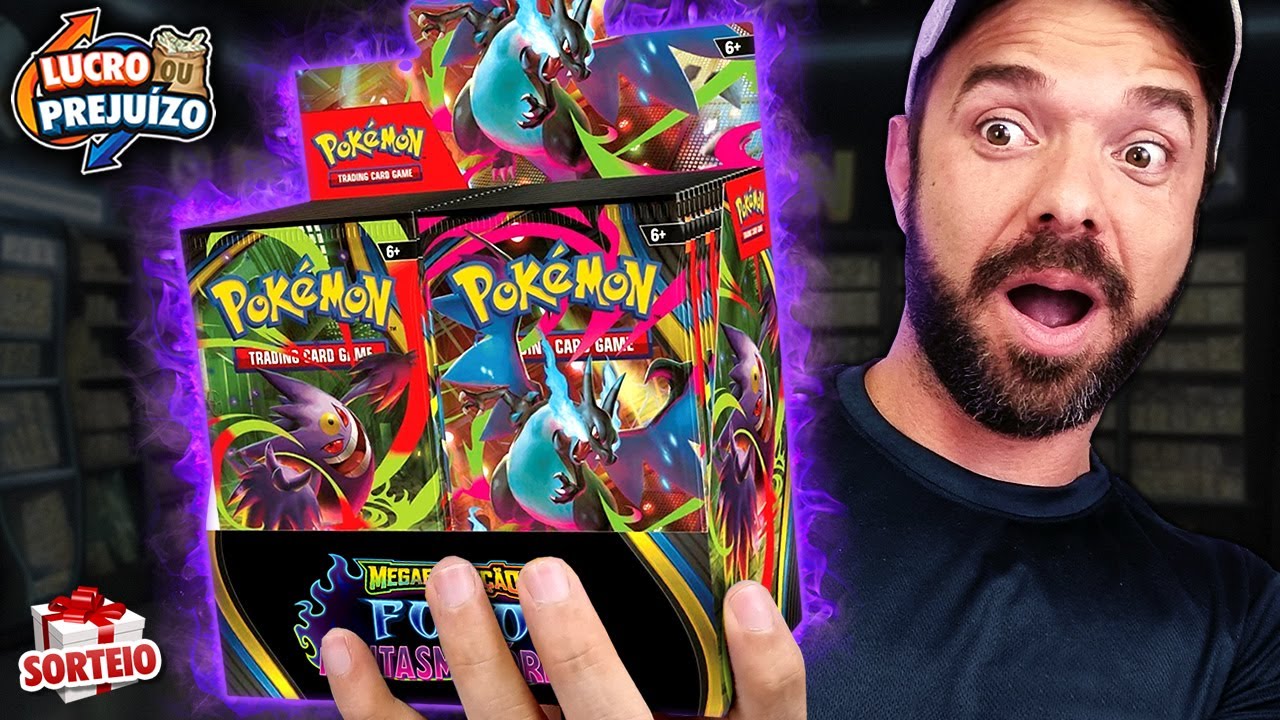 Abri uma booster box da nova coleção Fogo Fantasmagórico! Lucro ou Prejuízo?
