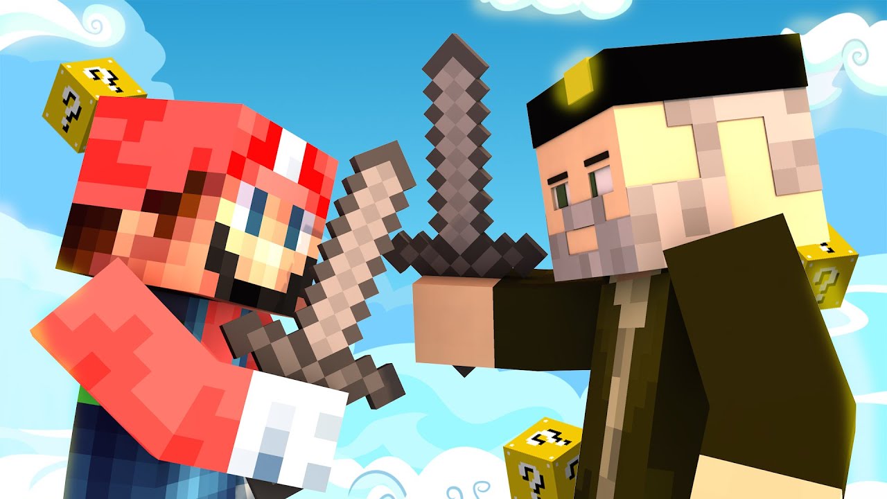 Minecraft | MUERTE A MARIO!! | Minijuego LUCKY ISLANDS c/ Vegetta