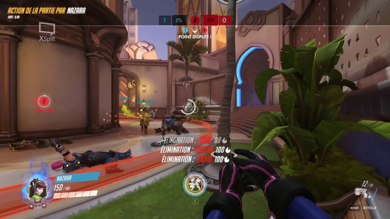 Overwatch PotG : D.VA - Nano Cola-boom !